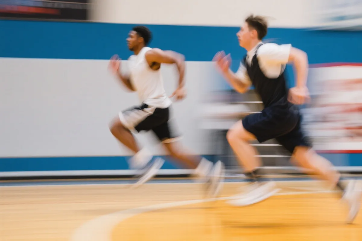 篮球比赛动感场景