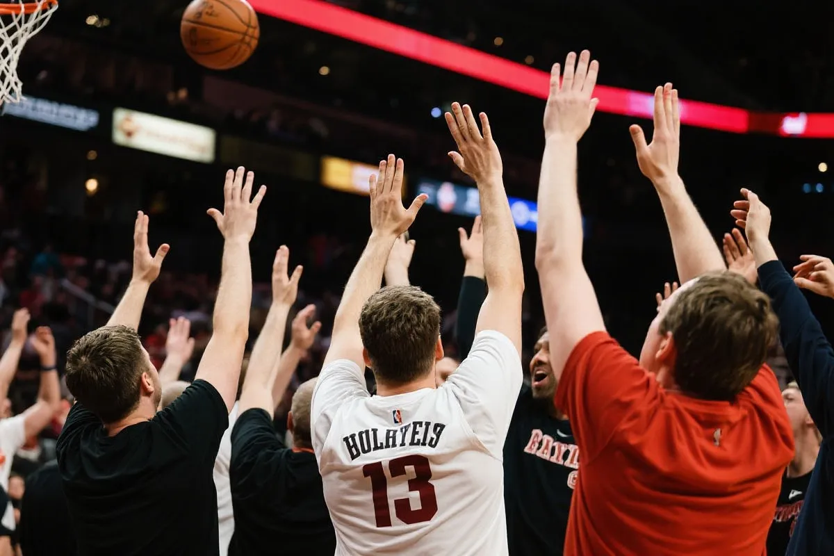 压哨时刻球迷欢呼图